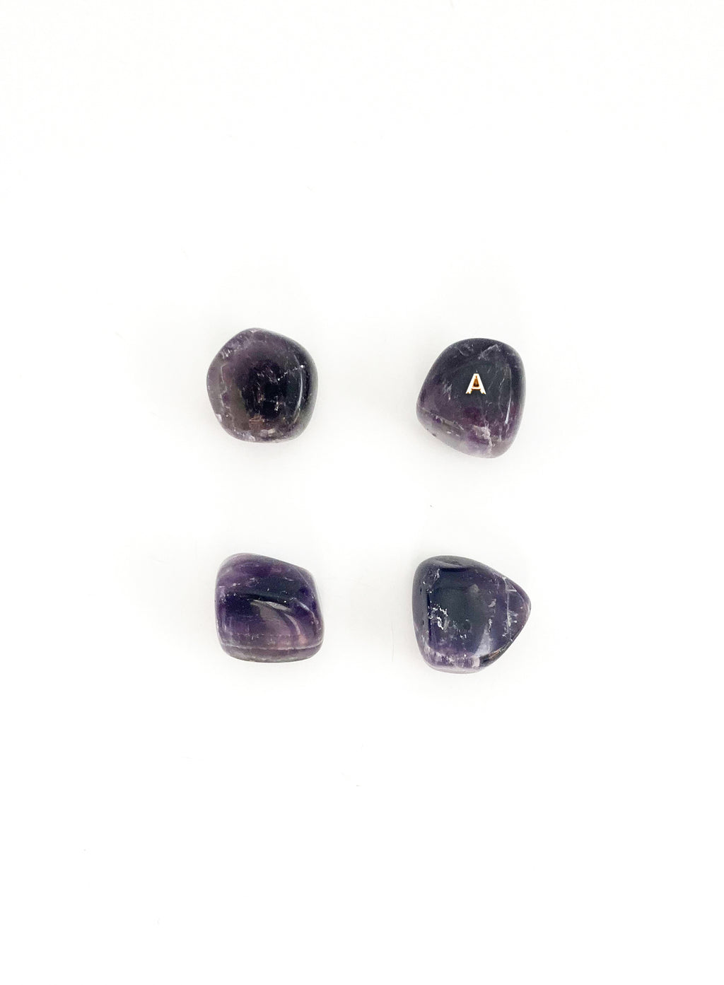 amethyst crystal set