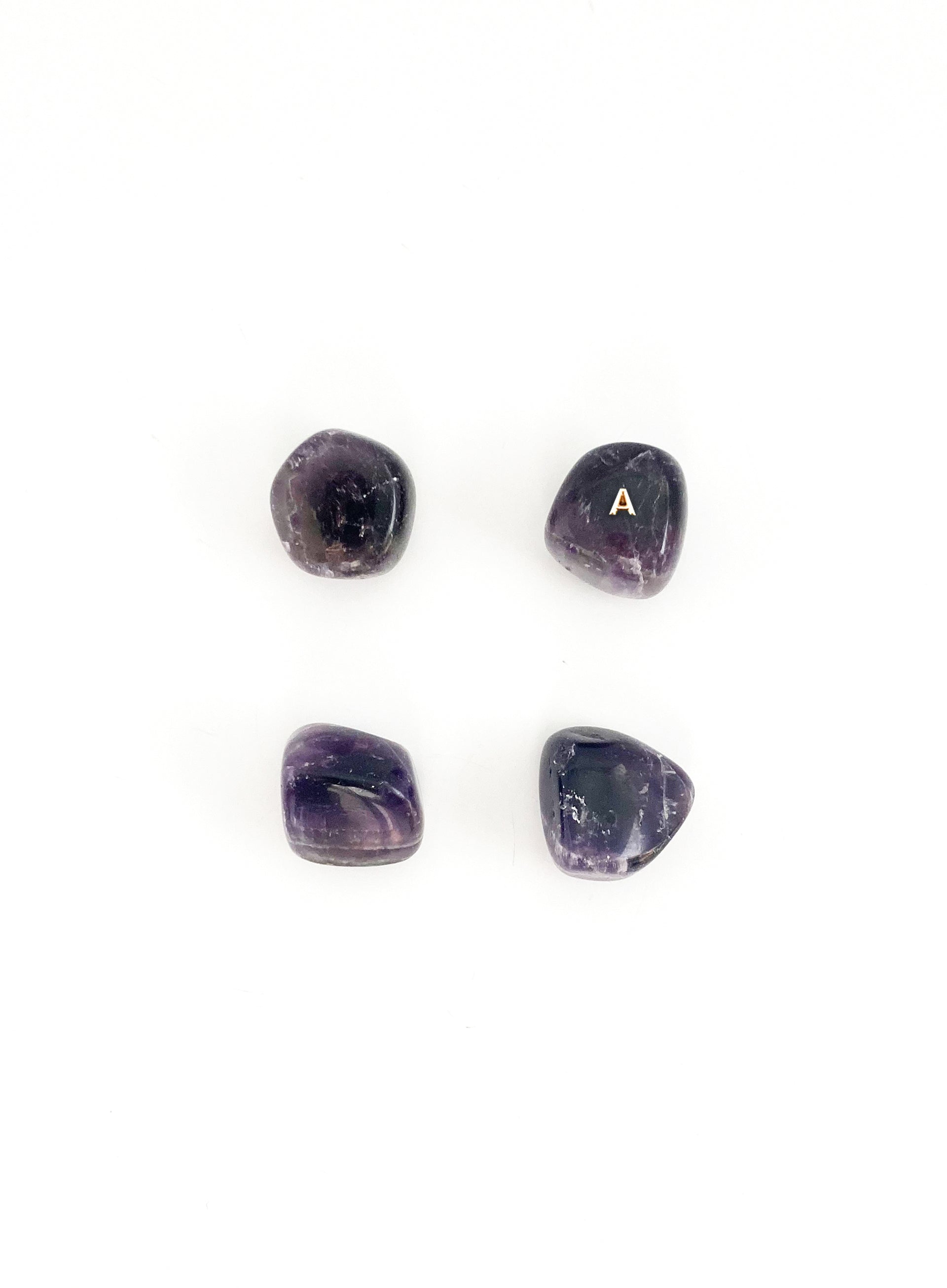 amethyst crystal set