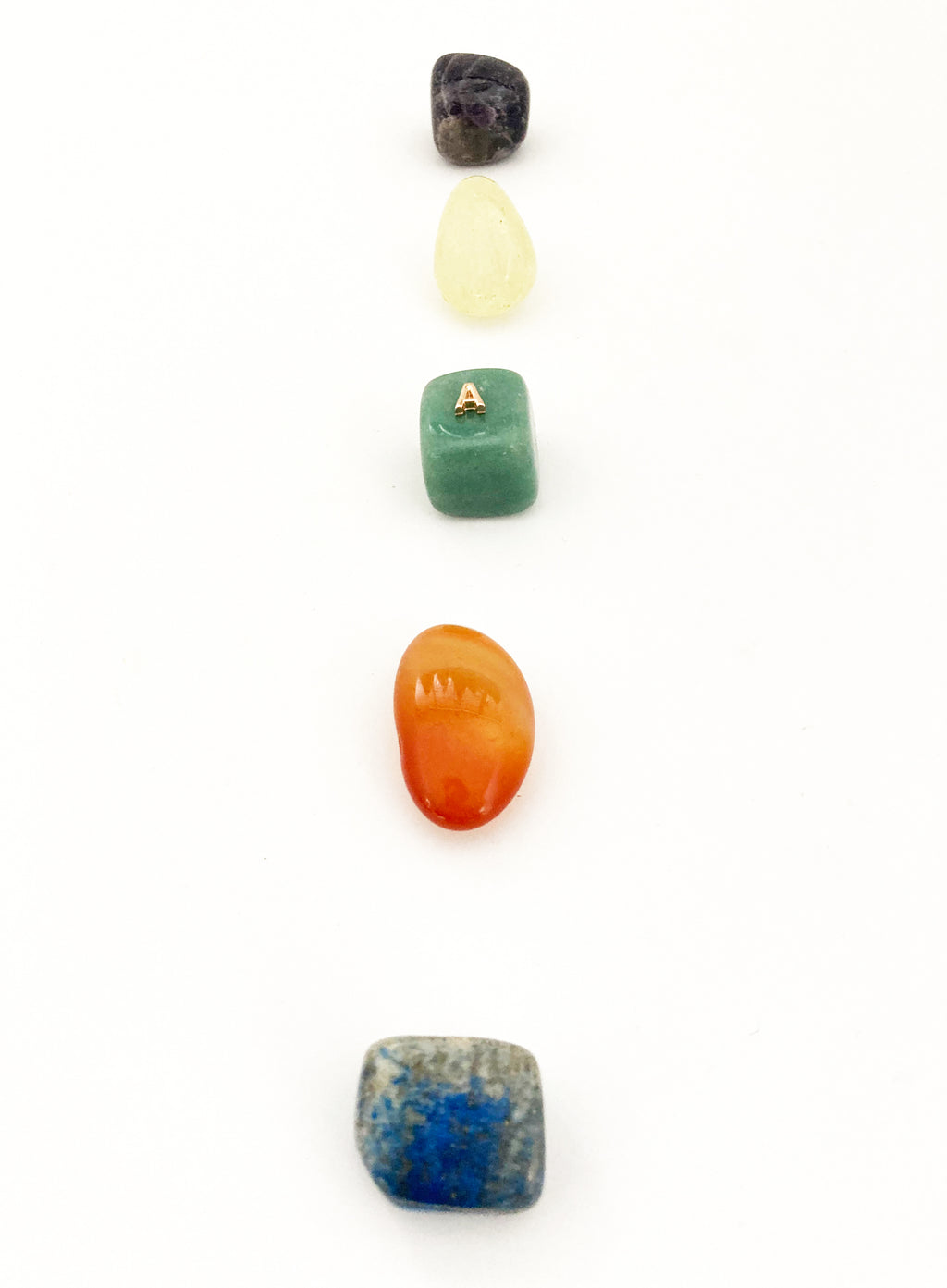 Citrine Carnelian Aventurine Amethyst Sodalite Crystal Set