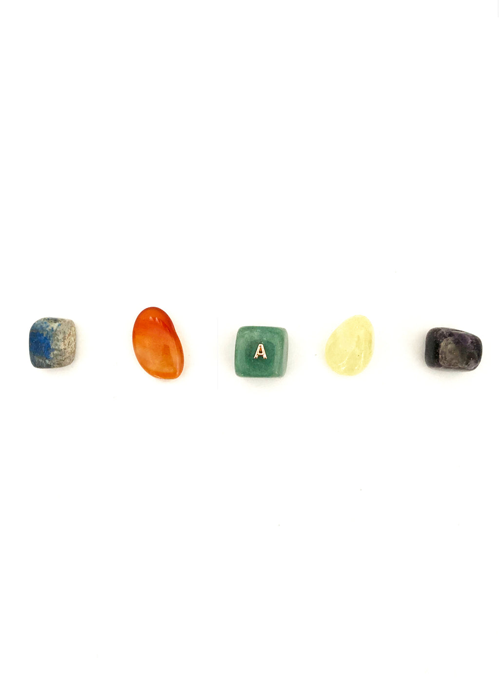 Citrine Carnelian Aventurine Amethyst Sodalite Crystal Set