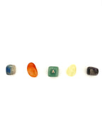 Citrine Carnelian Aventurine Amethyst Sodalite Crystal Set