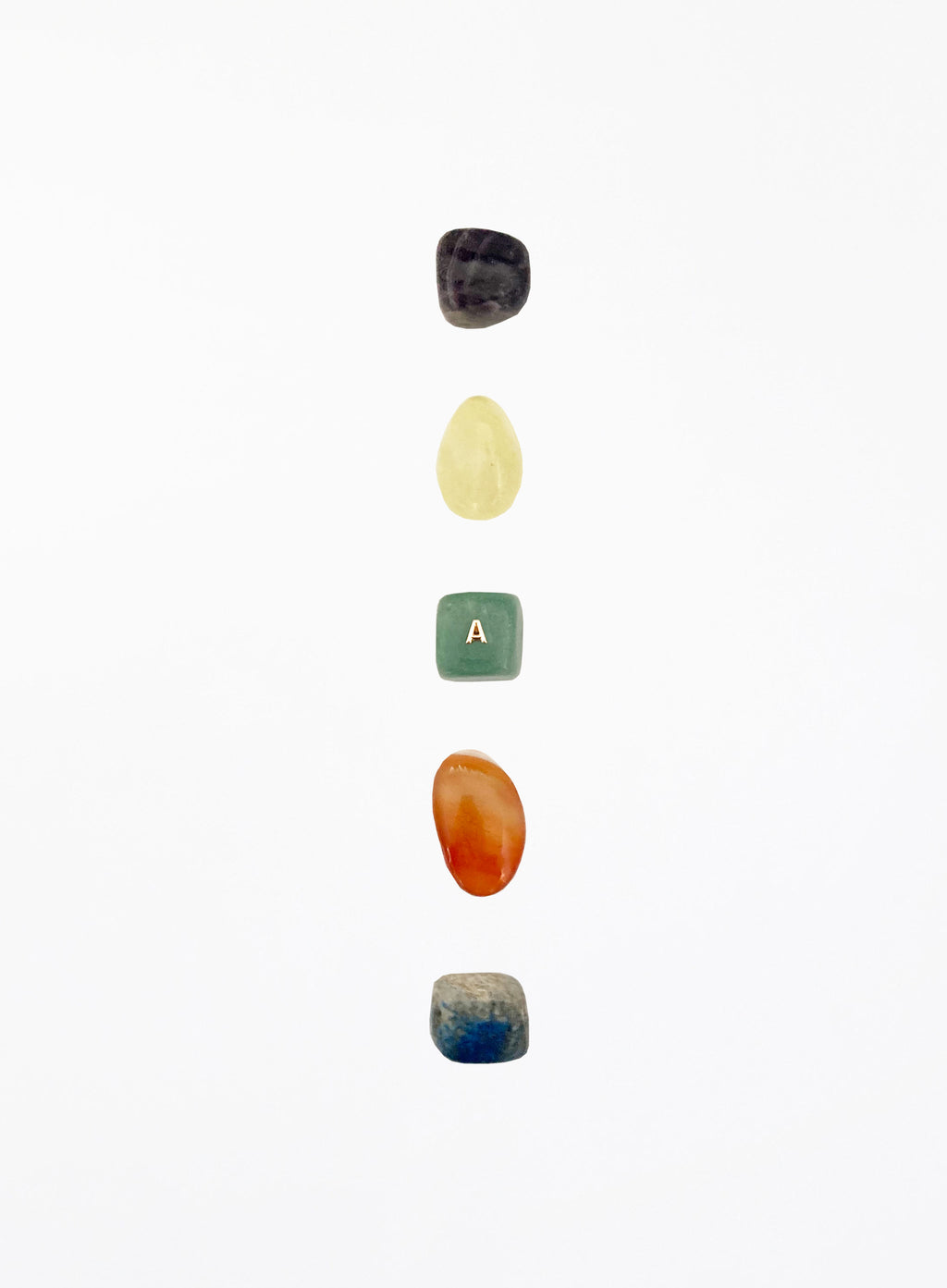 Citrine Carnelian Aventurine Amethyst Sodalite Crystal Set