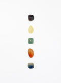 Citrine Carnelian Aventurine Amethyst Sodalite Crystal Set
