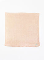 Anastasie Linen Square Scarf - Rose