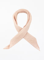 Anastasie Linen Square Scarf - Rose