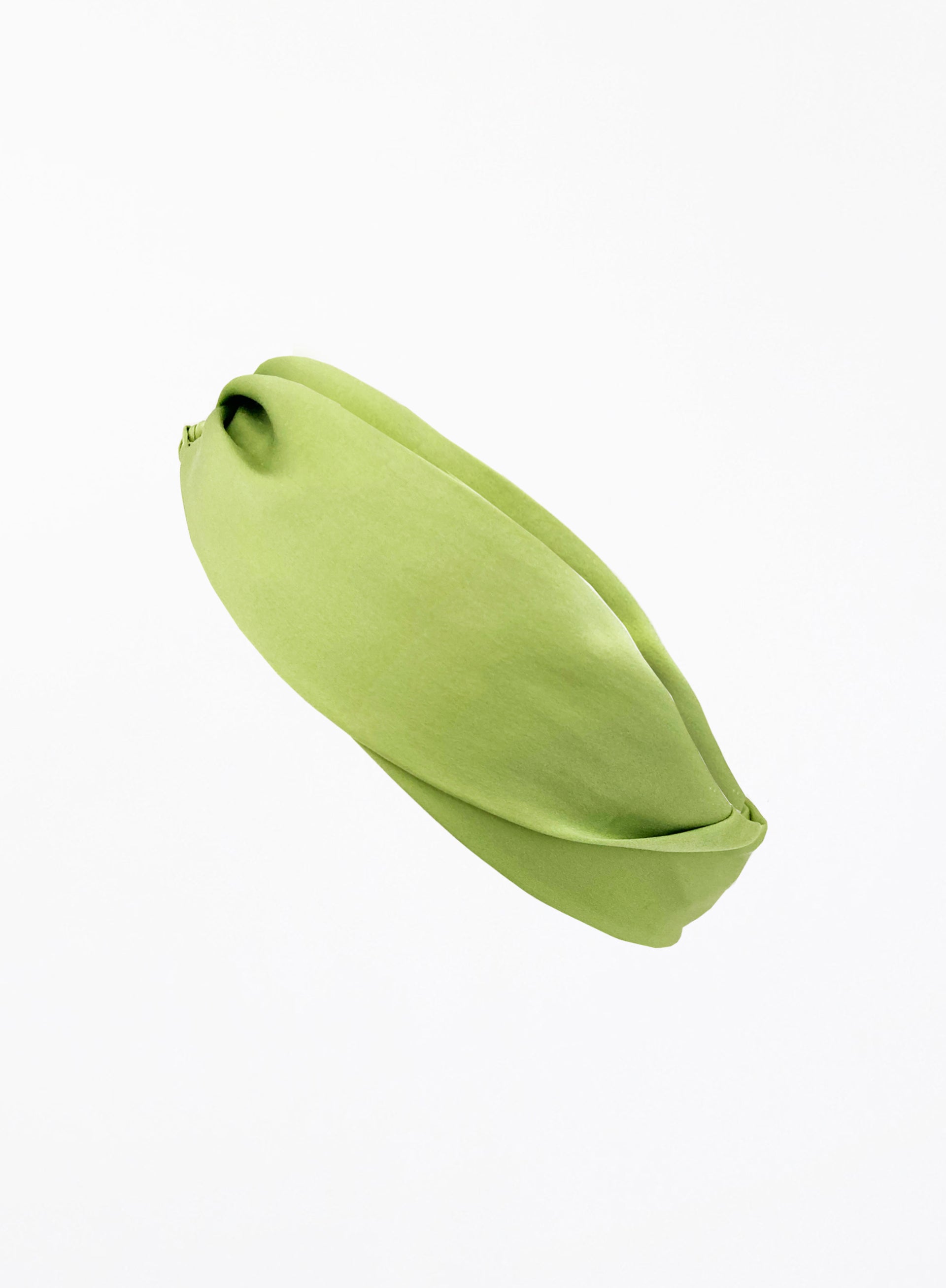 Green Silk Hair Tie