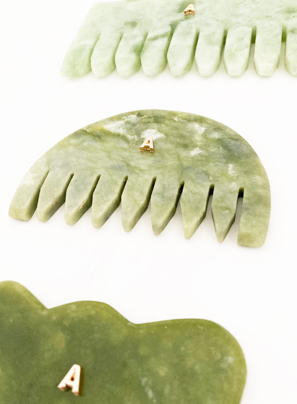 Jade Scalp Massager Comb