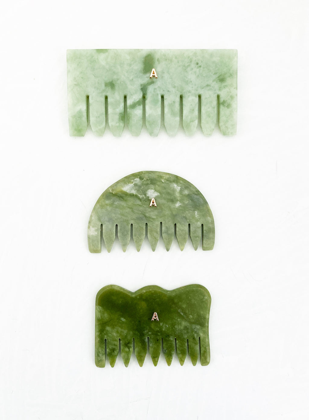 Jade Scalp Massager Comb