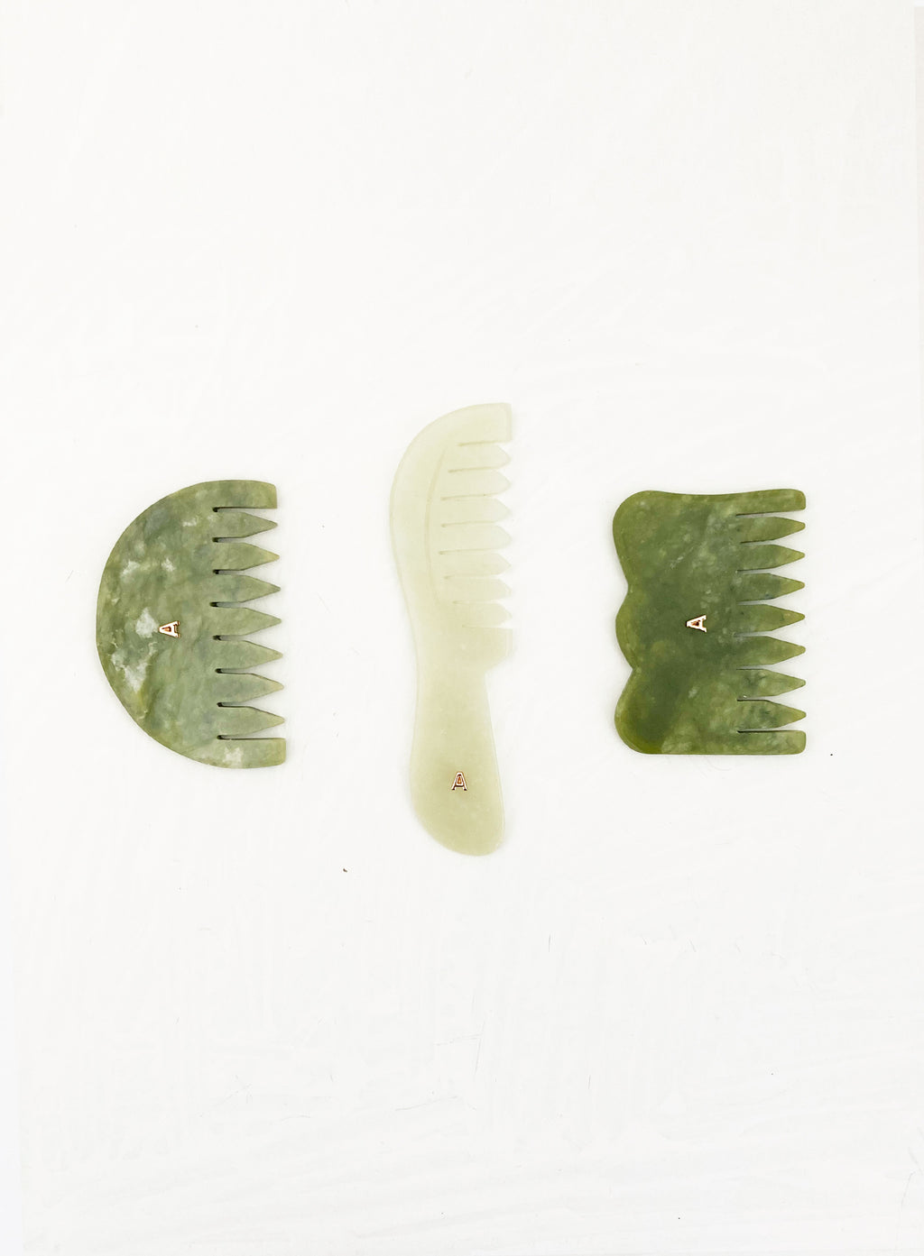 Jade Scalp Massager Comb