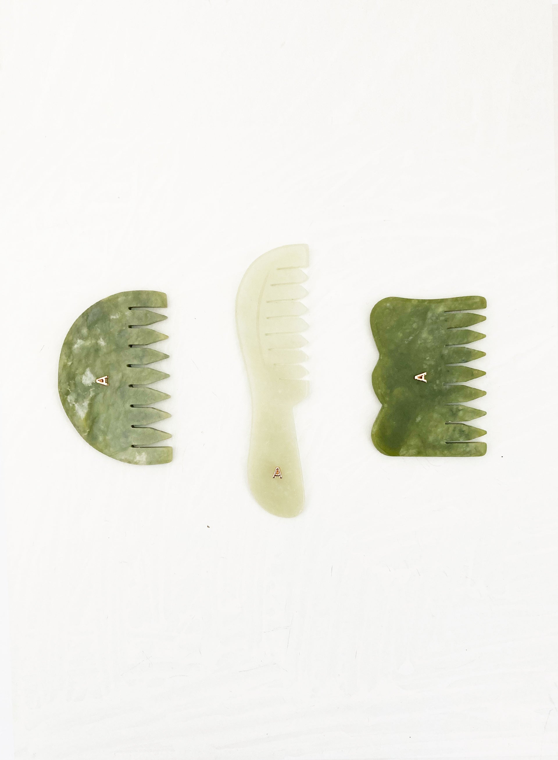 Jade Scalp Massager Comb