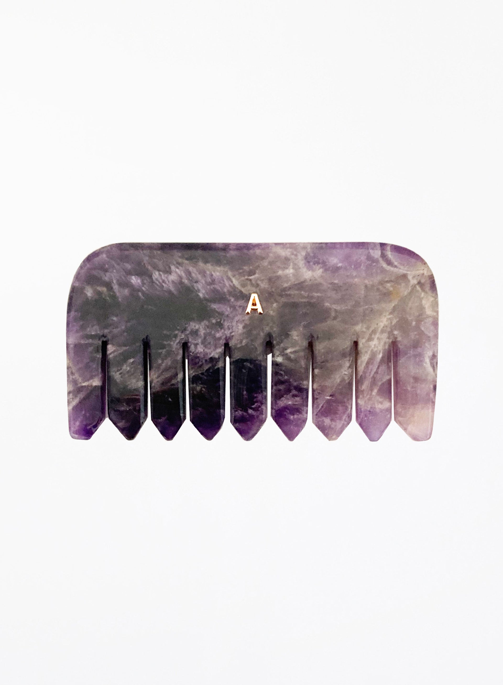 Amethyst Scalp Massager Comb