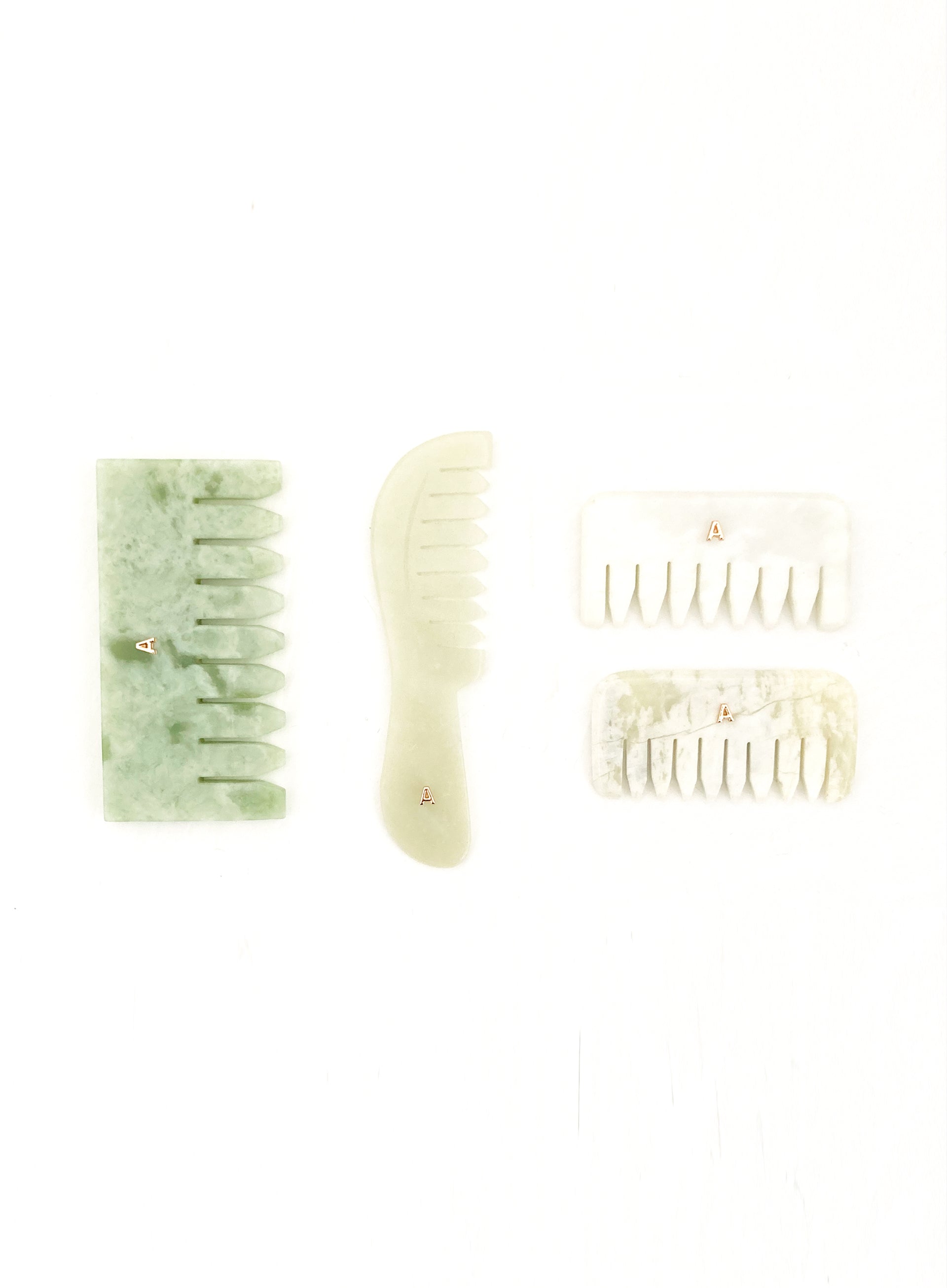 Jade Scalp Massager Comb