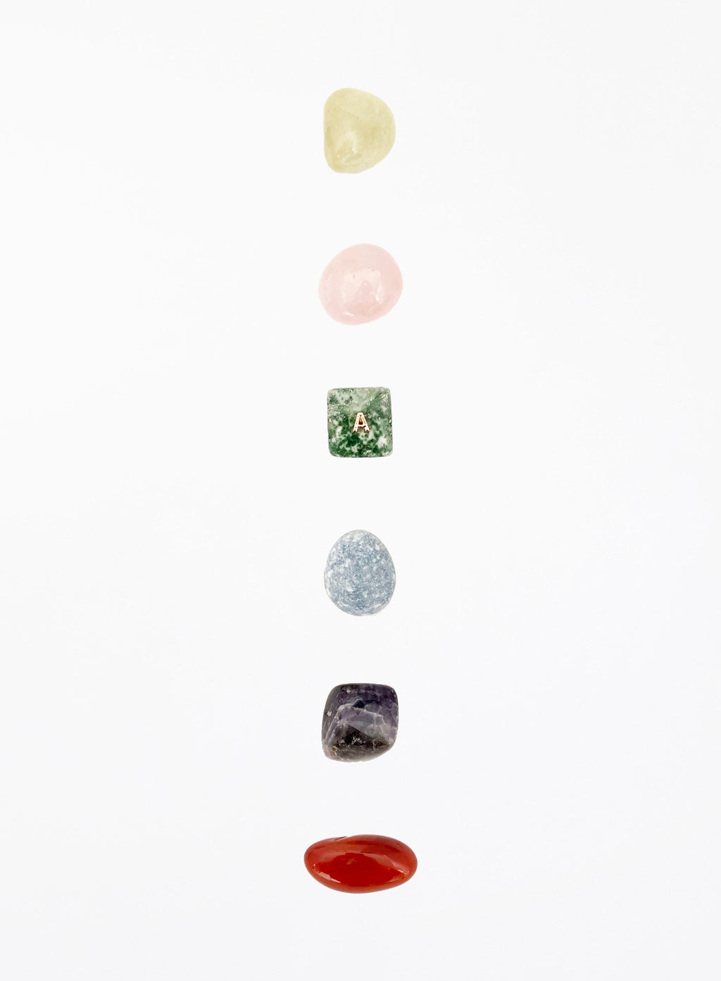 crystal set of six