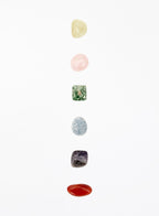 crystal set of six