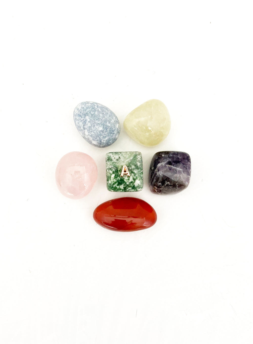 crystal set of six