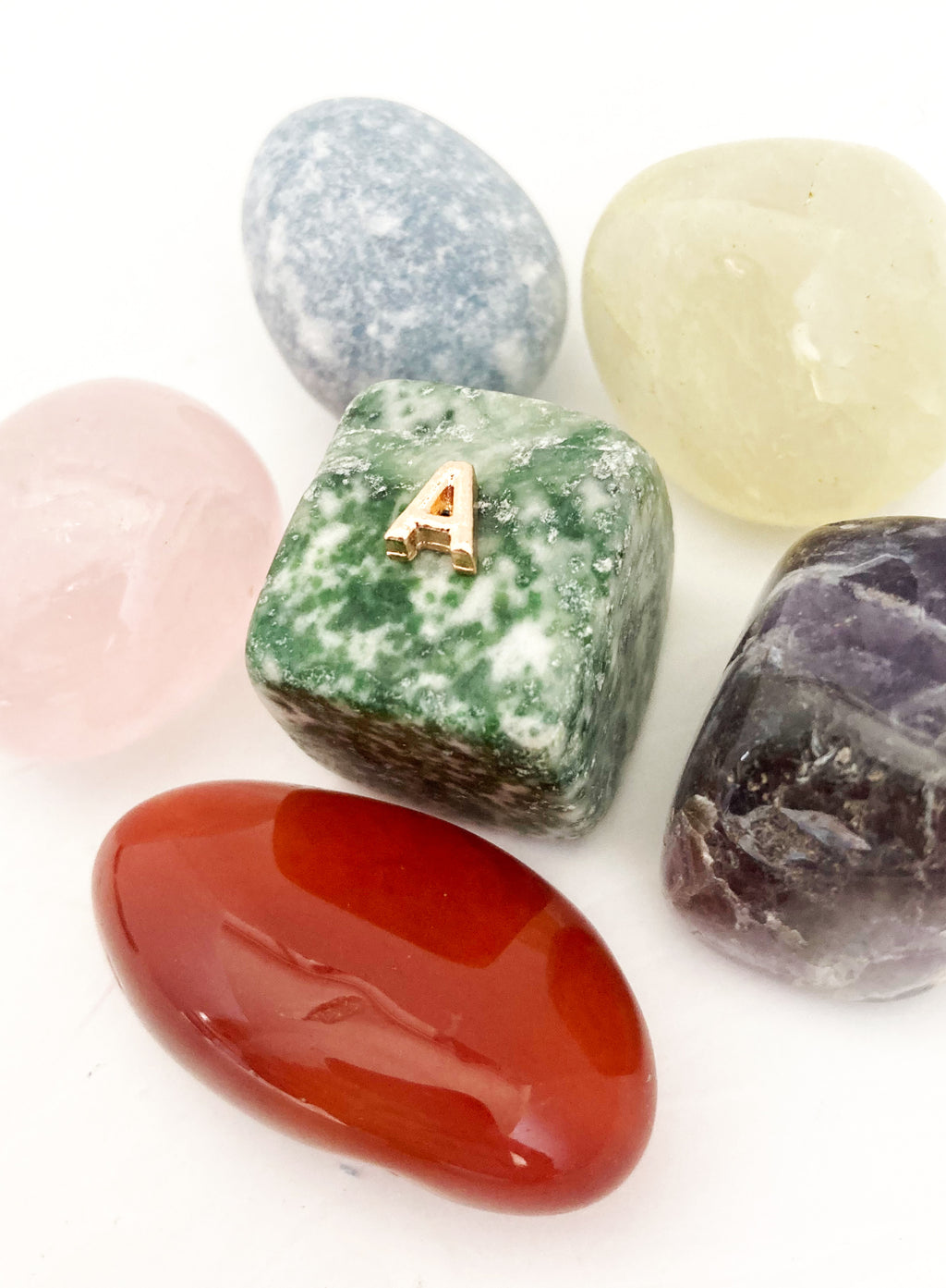 crystal set of six