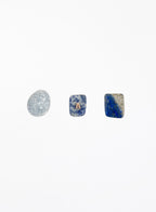 Sodalite Angelite Blue Jasper Crystal Set