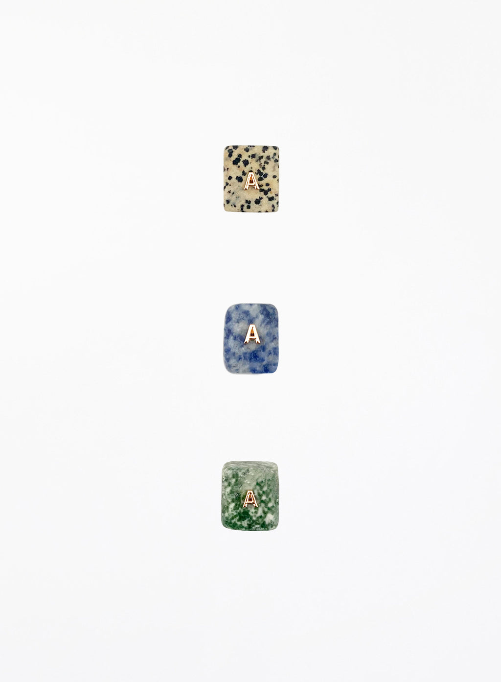 Dalmatian Jasper Green Jasper Blue Jasper Crystal Set