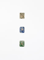Dalmatian Jasper Green Jasper Blue Jasper Crystal Set