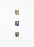 Dalmatian Jasper Green Jasper Blue Jasper Crystal Set