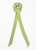 Green Silk Hair Tie