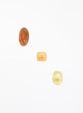 Citrine Carnelian Yellow Calcite Crystal Set
