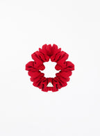 Red Silk Scrunchie Set