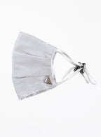 White Silk Facemask