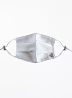 White Silk Facemask