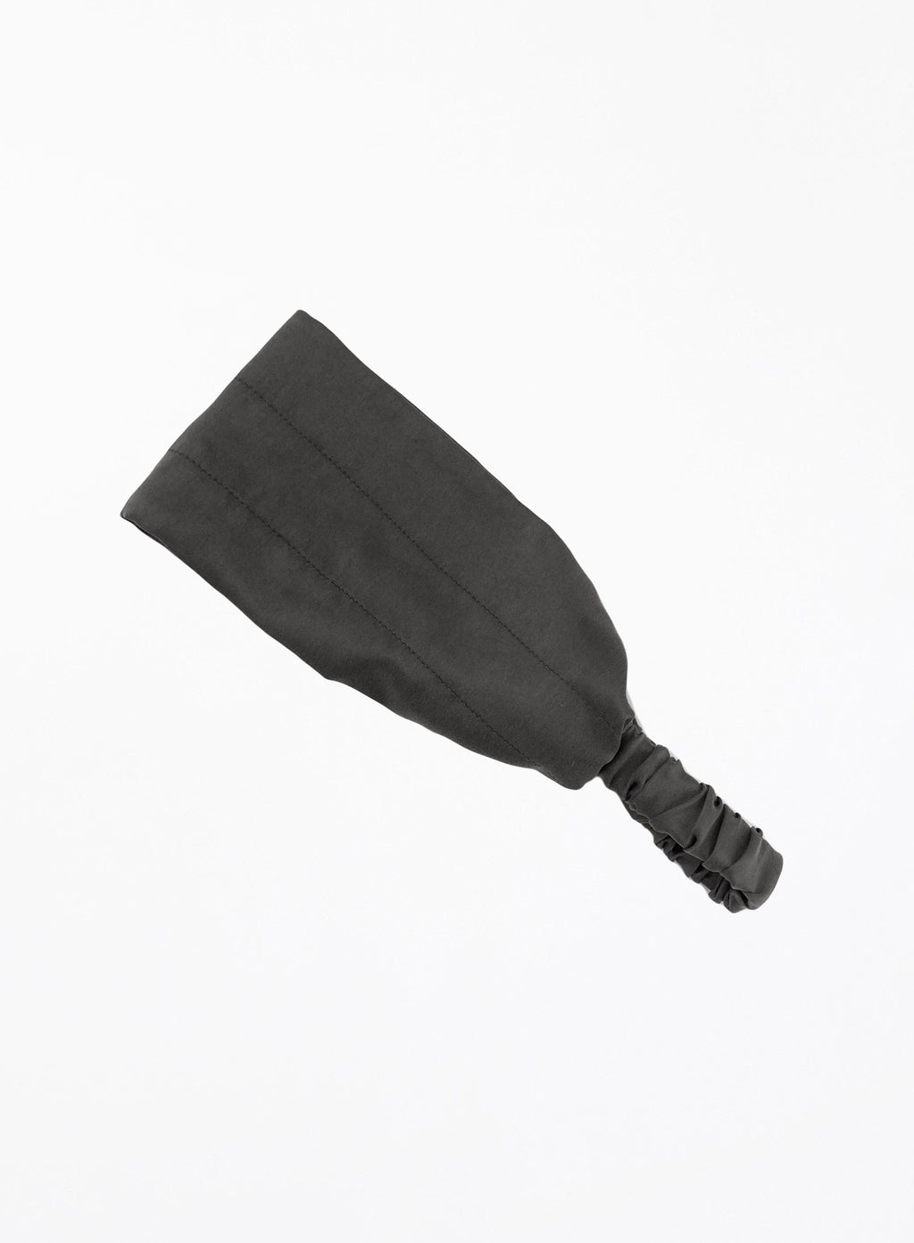Black Silk Headwrap Headband