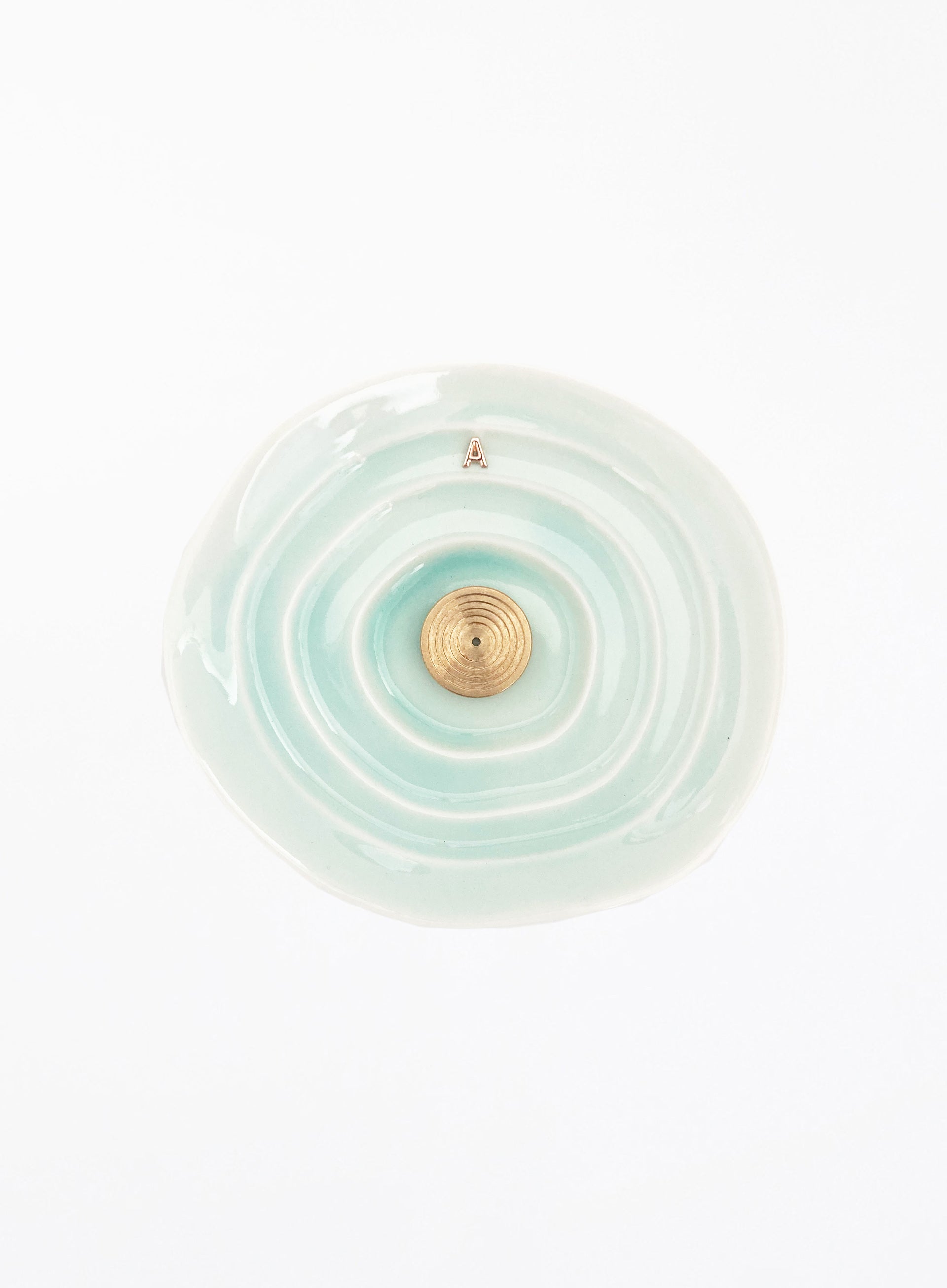 Blue Ceramic Incense Holder 