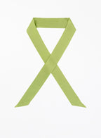 Green Silk Hair Tie