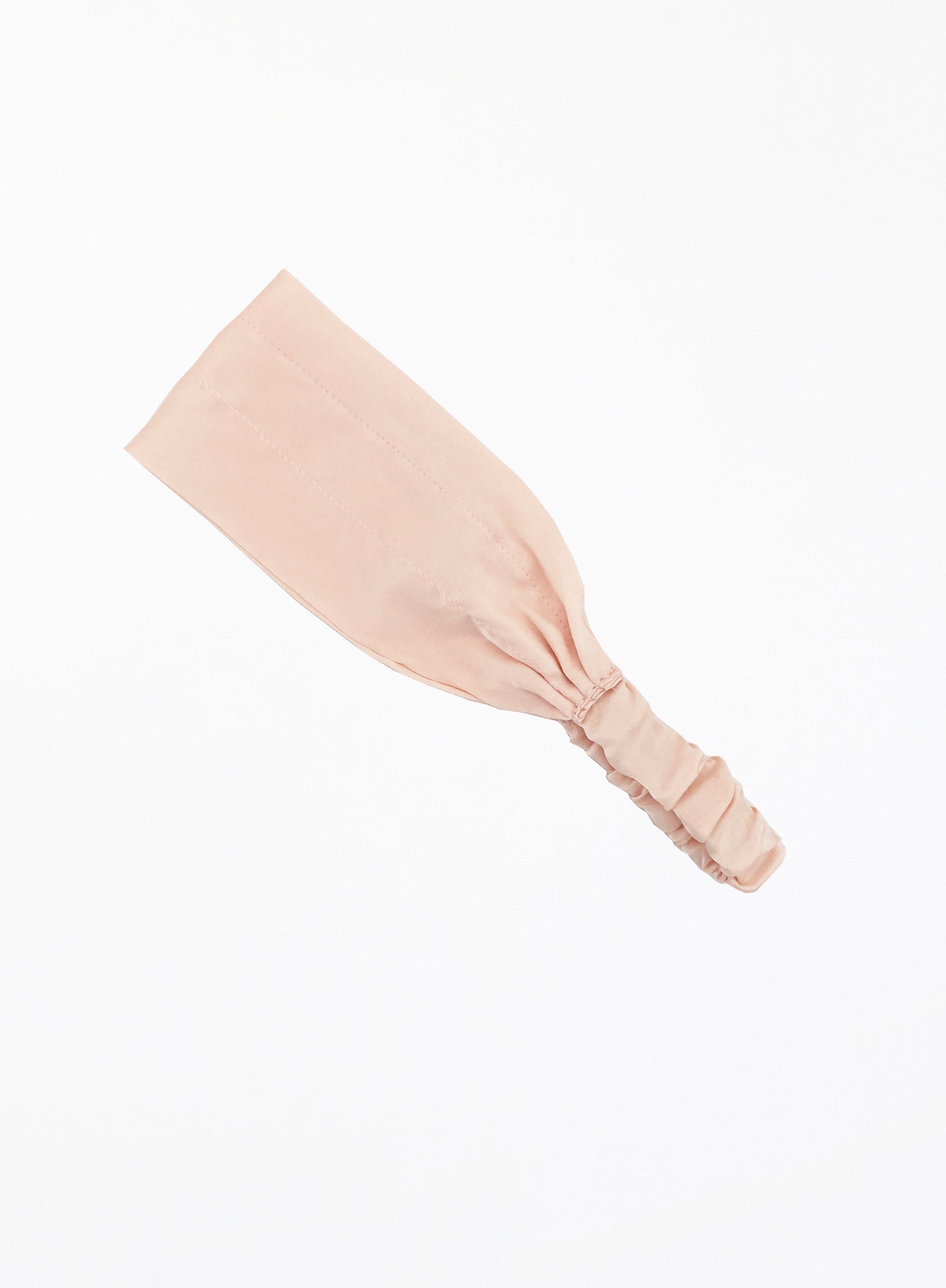 Pink Silk Headwrap Headband