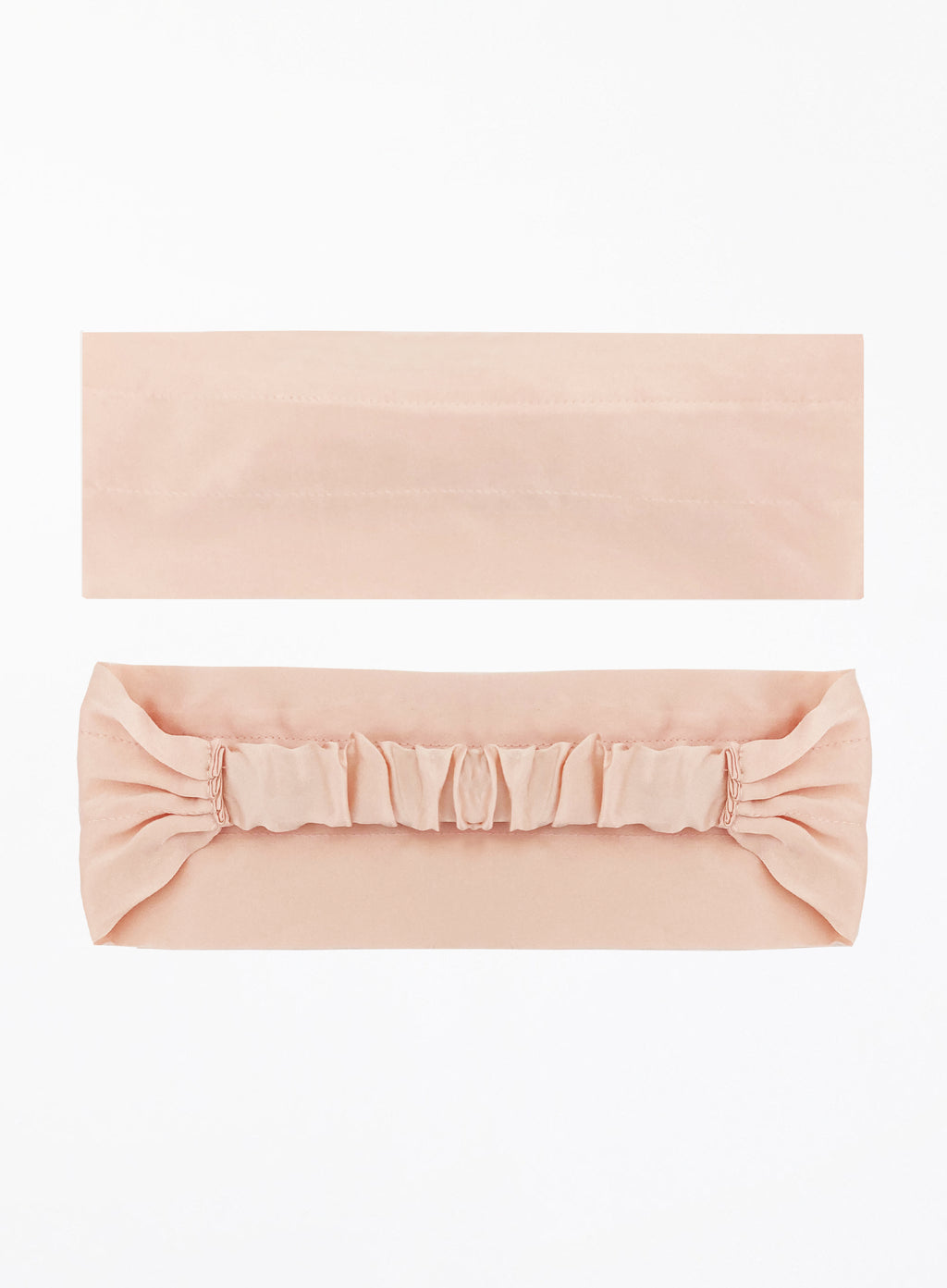 Pink Silk Headwrap Headband