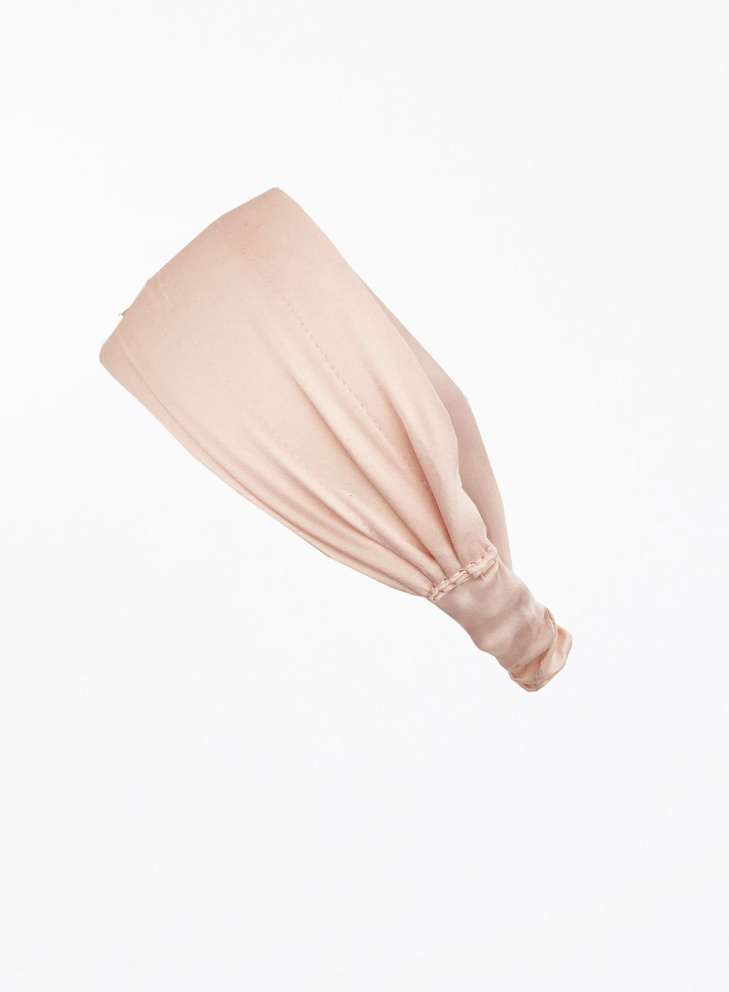 Pink Silk Headwrap Headband