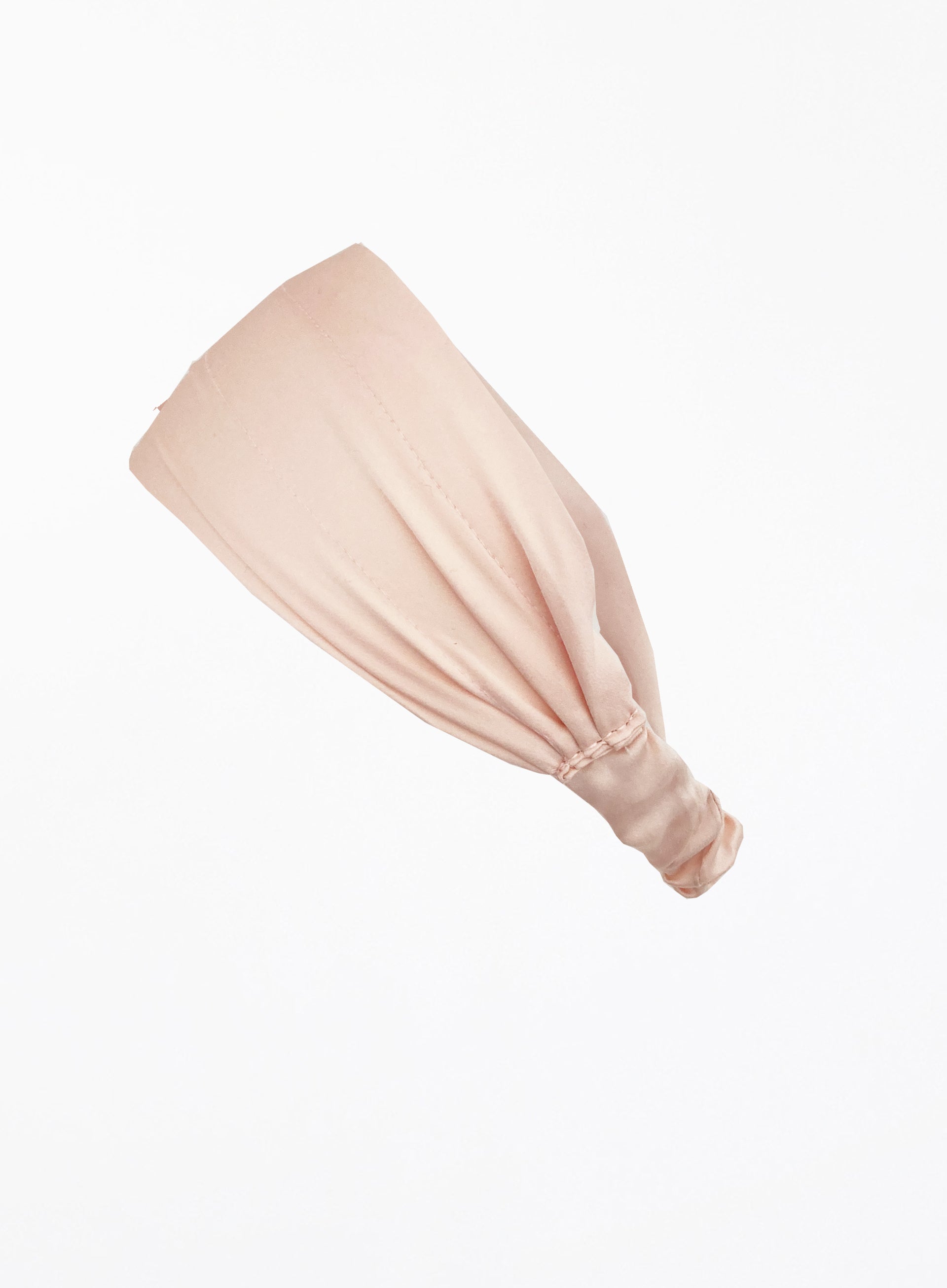Pink Silk Headwrap Headband