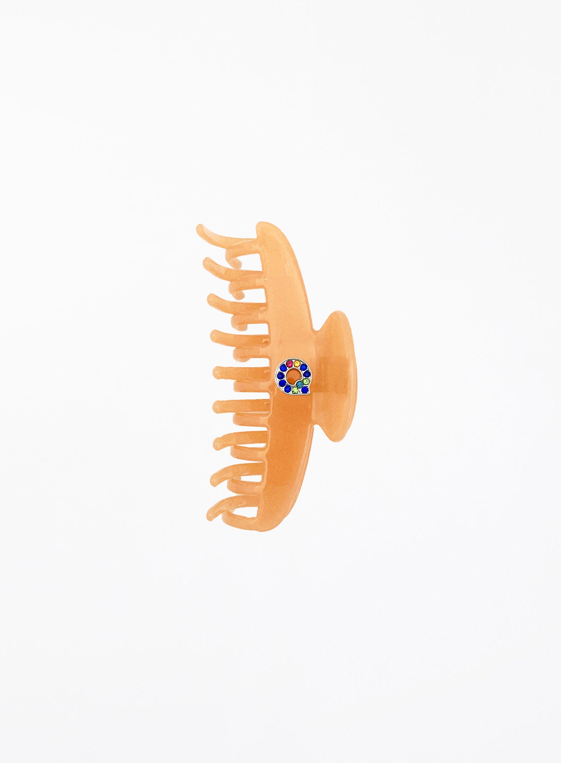 Initial Q Acetate Hairclaw Peach