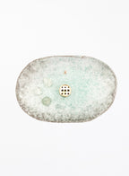 Blue Ceramic Incense Holder 