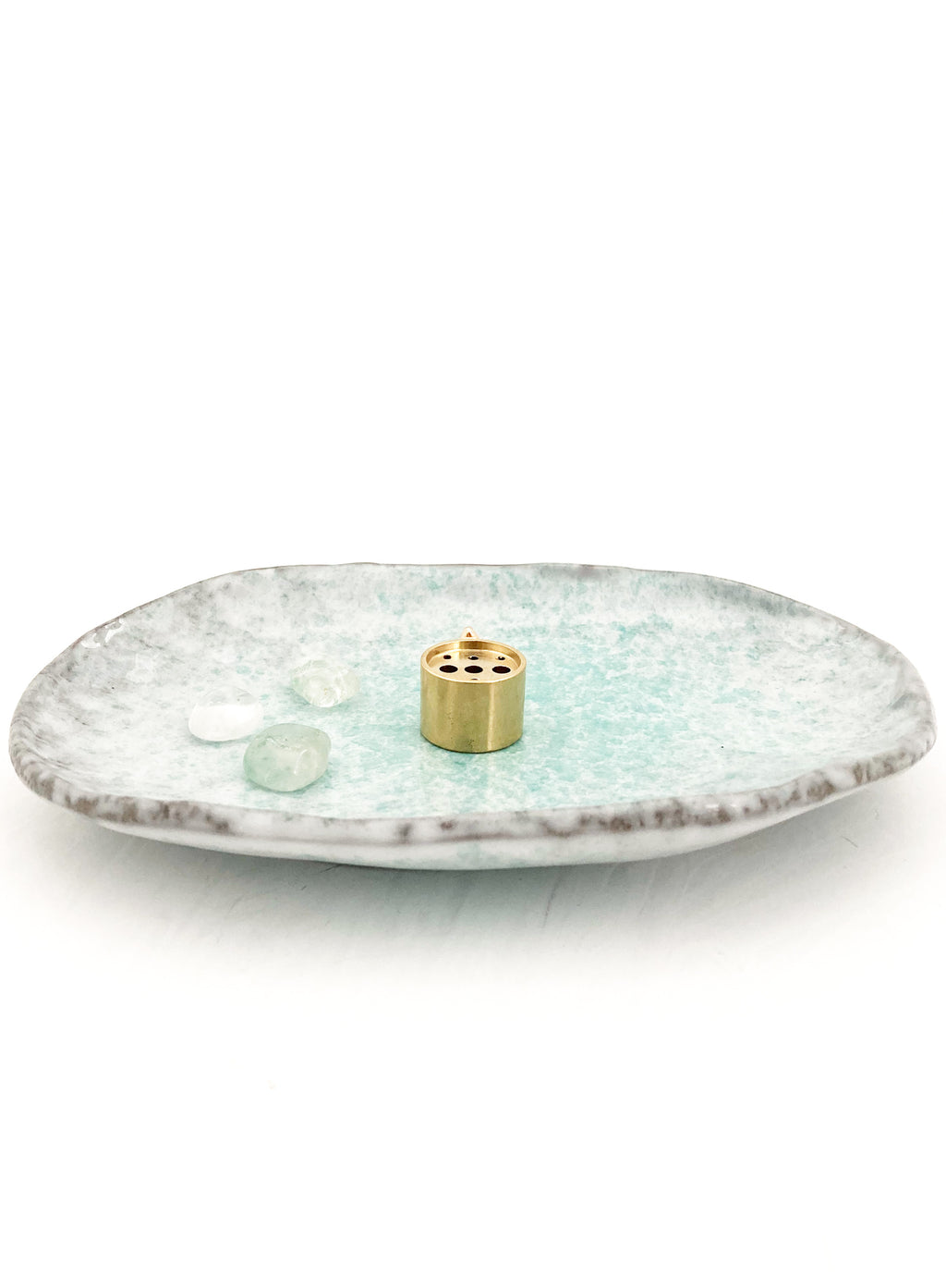 Blue Ceramic Incense Holder 