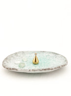 Blue Ceramic Incense Holder 