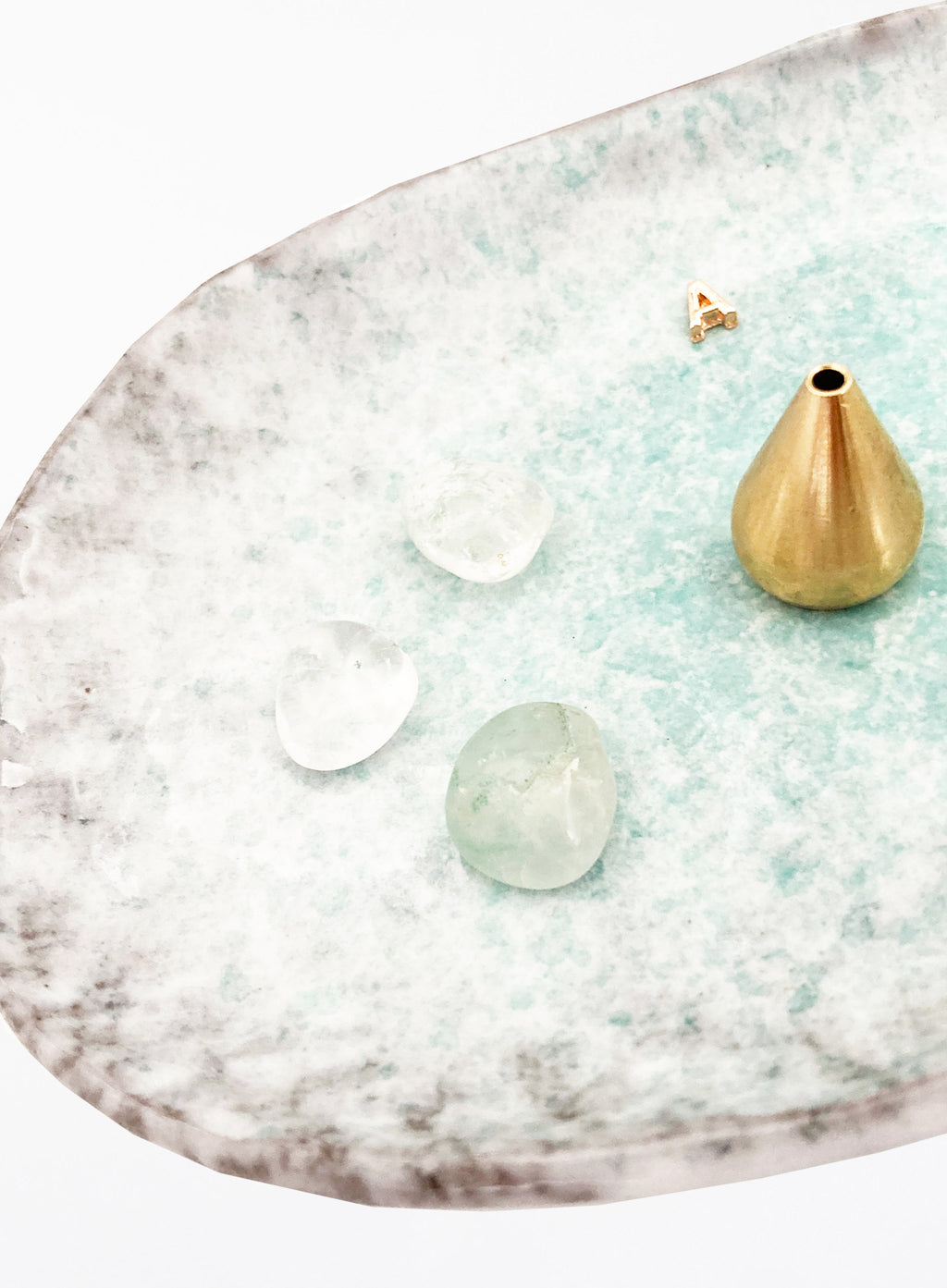 Blue Ceramic Incense Holder 