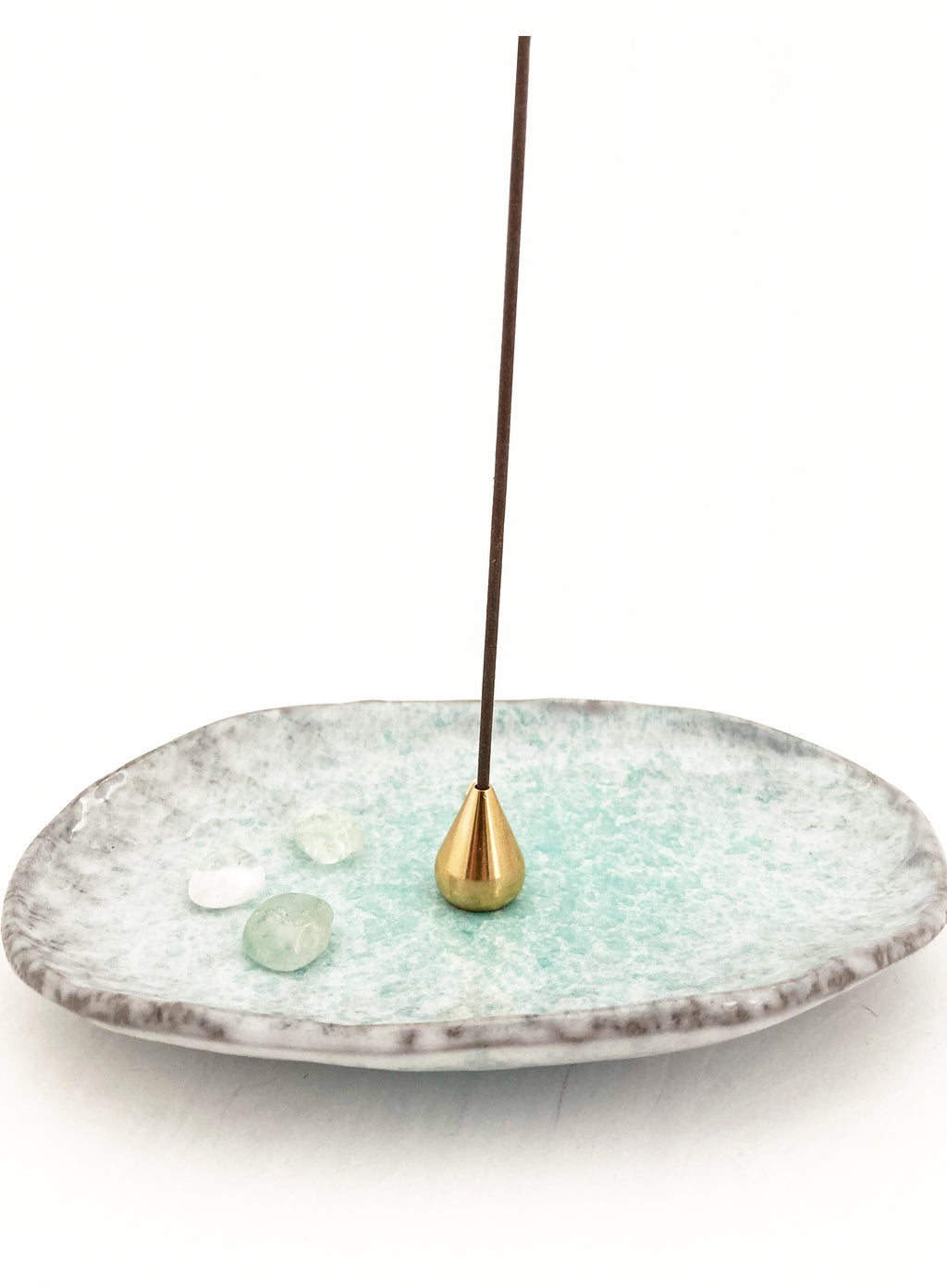 Blue Ceramic Incense Holder 