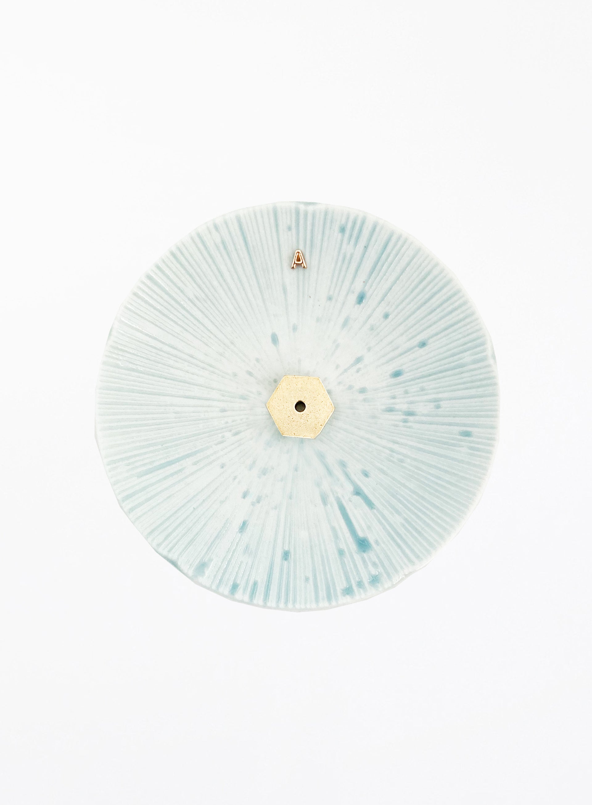 Blue Ceramic Incense Holder 