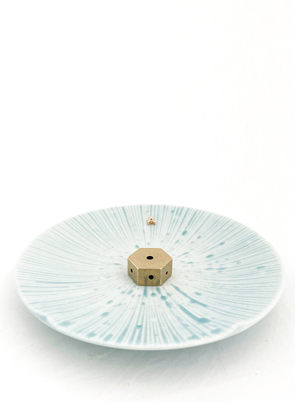 Blue Ceramic Incense Holder 