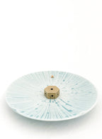 Blue Ceramic Incense Holder 