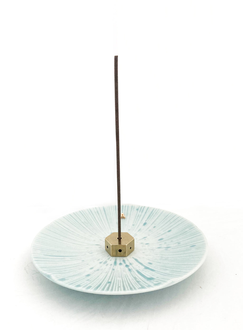 Blue Ceramic Incense Holder 