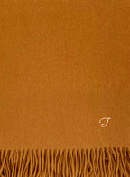 Helena Cashmere Shawl - Bronze with Custom Monogram