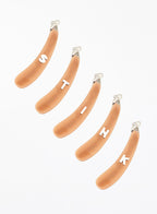 Initial Acetate Banana Clip