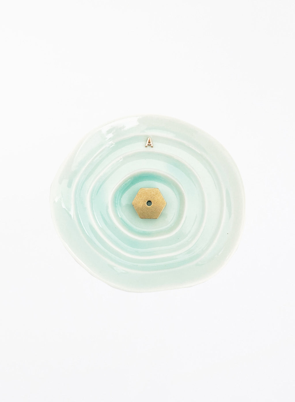 Blue Ceramic Incense Holder 