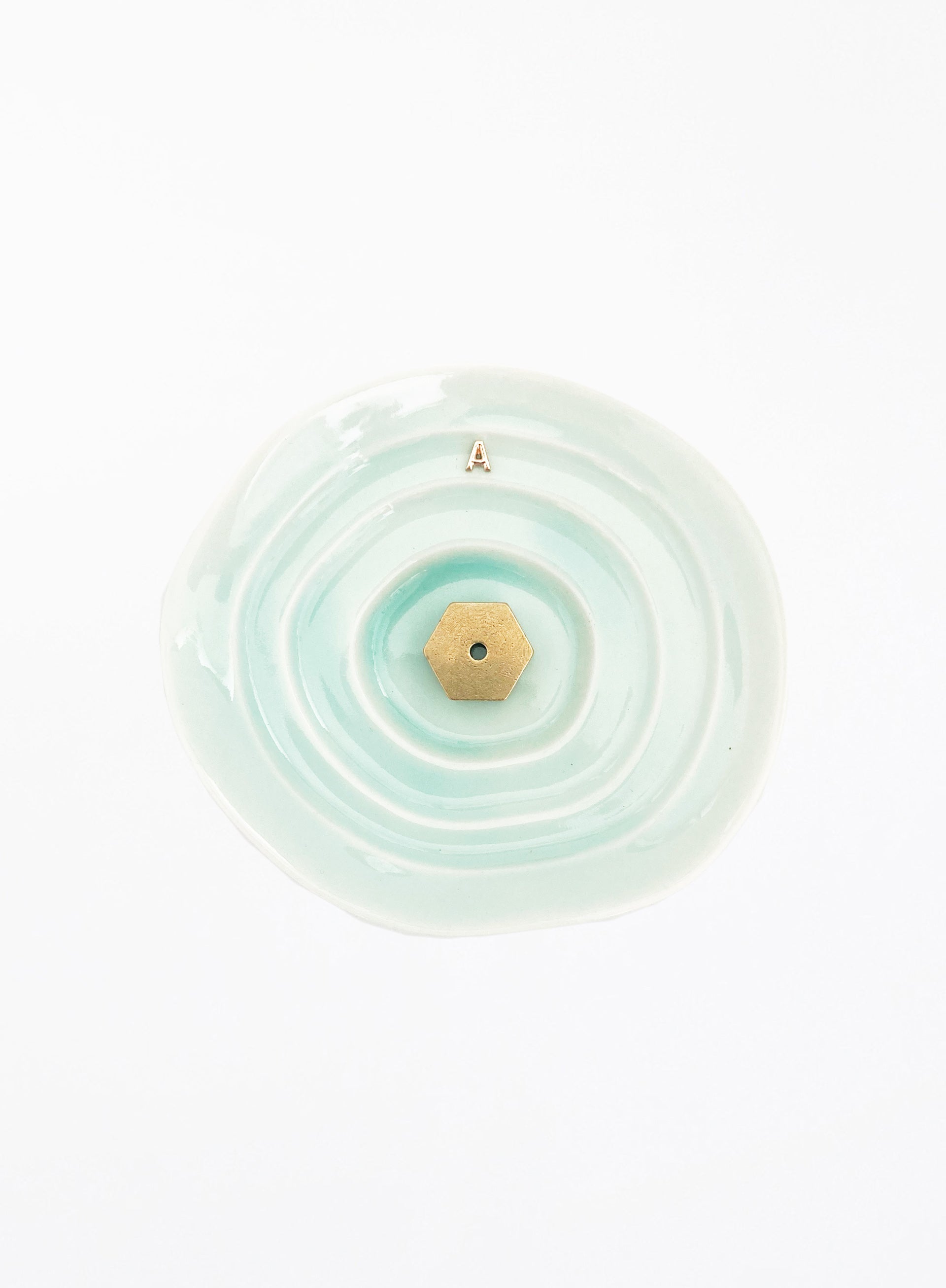 Blue Ceramic Incense Holder 